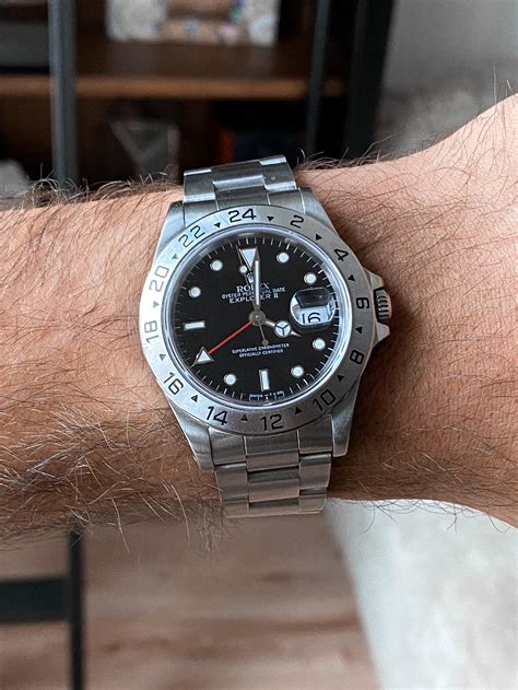 rolex explorer ii black dial review|rolex explorer ii 16570.